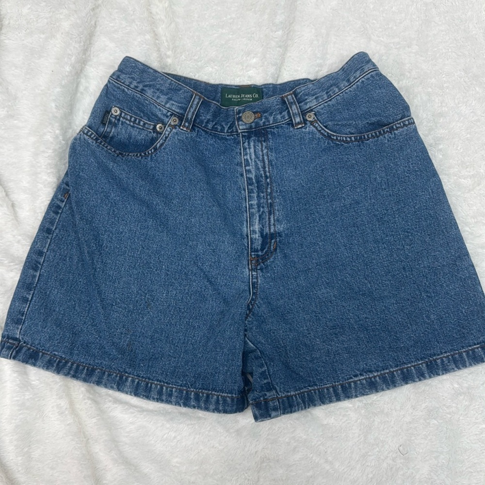 Women's Blue Denim Shorts
